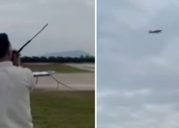 Prosidba u zraku završila padom aviona: Pilot i putnica teško povrijeđeni  VIDEO