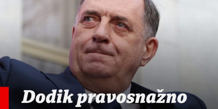Dodik najavio referendum o povjerenju: “Mandat mi je dao narod, on će odlučiti o meni”