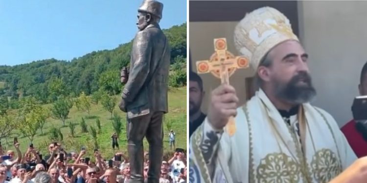 Sraman govor mitropolita Teodosija: “Da će Bog da se spomenik postavi u centar Berana” VIDEO