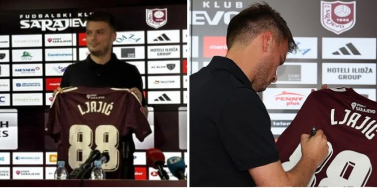 Adem Ljajić predstavljen na Koševu kao novo pojačanje FK Sarajevo