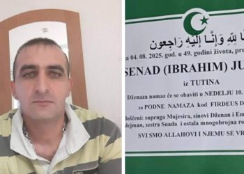 Tutin: Danas dženaza Senadu Jusoviću, tragično stradalom u saobraćajnoj nesreći kod Diseldorfa