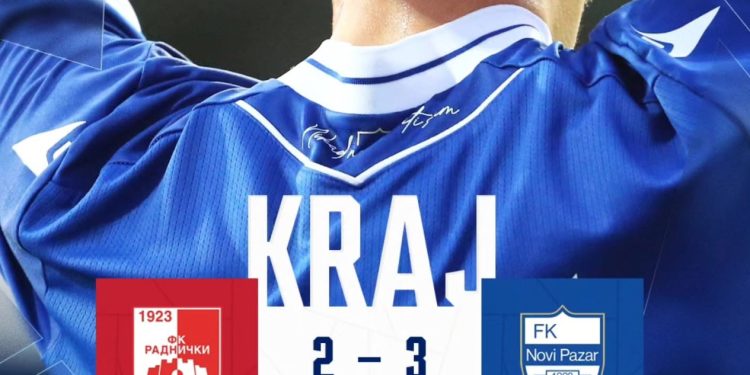 Herojski preokret Novog Pazara u Nišu – pobjeda 2:3 na stadionu Čair