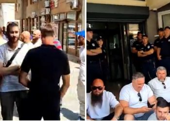 Građani Novog Pazara blokirali sud – protest zbog pritvora dvojice mladića