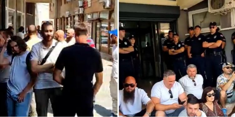 Građani Novog Pazara blokirali sud – protest zbog pritvora dvojice mladića