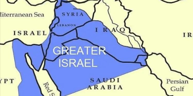 Krvoločni monstrum Netanjahu: Vizija velikog izraela obuhvata Palestinu, jordan i dio Egipta