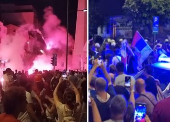 Srbija na ivici građanskog rata: Protesti prerastaju u haos, Novi Sad i Novi Beograd pod opsadom