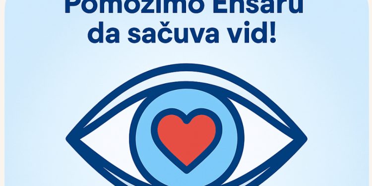 Devetogodišnjem Ensaru Preljeviću hitno potrebna pomoć za operaciju oka