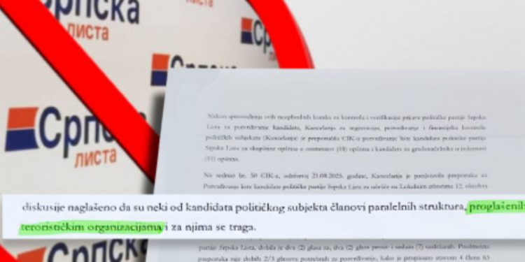 CIK Kosova zabranila Srpskoj listi učešće na lokalnim izborima – na listi kriminalci za kojima se traga