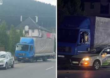 Tutin: U udesu povređena jedna osoba, taxi vozač pod dejstvom alkohola udario u kamion