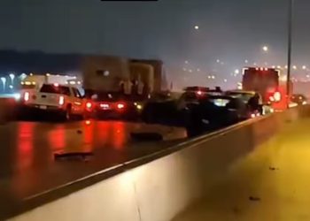 Haos na auto- putu u blizini Teksasa, mnogo povređenih amerikanaca VIDEO