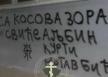 Prijetnje smrću Aljbinu Kurtiju u Sjevernoj Mitrovici: Grafit izazvao uznemirenost
