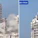 Izraelska agresorska vojska bombardovala zgradu u kojoj su bili raseljeni Palestinci VIDEO