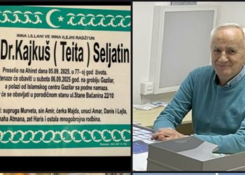 Na Ahiret preselio dr Seljatin Kajkuš, poznati neuropsihijatar iz Novog Pazara