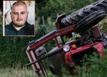 Mladić D.R. (26) – povređen usled prevrtanja traktora podlegao povredama, bila zakazana ženidba