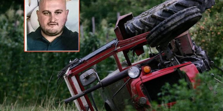 Mladić D.R. (26) – povređen usled prevrtanja traktora podlegao povredama, bila zakazana ženidba