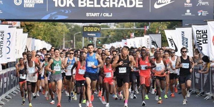 Elzan Bibić i Mejra Mehmedović prvaci Srbije u uličnoj trci na 10 kilometara u Beogradu