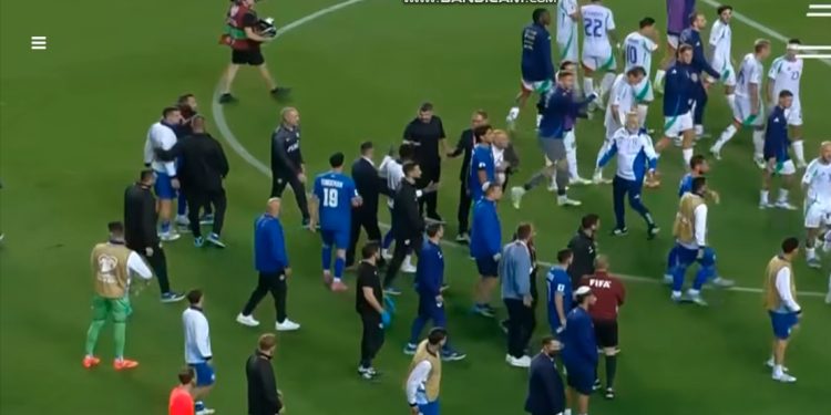 Svaka čast fudbalerima Italije: Nakon završetka utakmice odbili rukovanje sa izraelcima VIDEO
