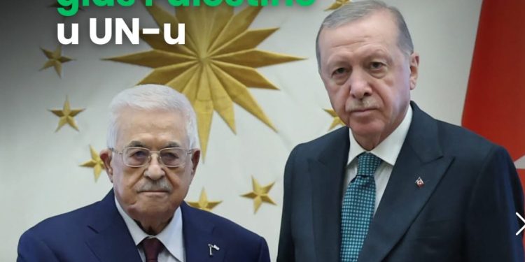 Sastanak Abaz – Erdogan: Turska ostaje glas Palestine na svjetskoj sceni
