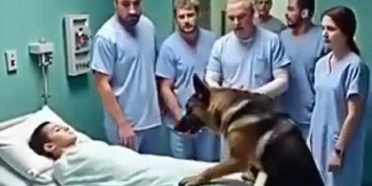 Pas odbio da napusti dječji krevet – razlog šokirao i ljekare