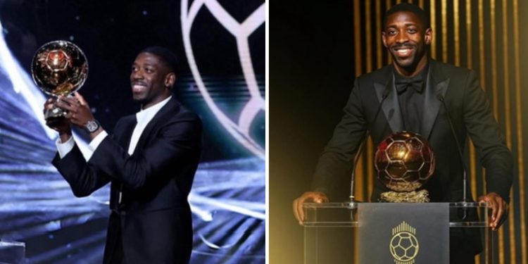 Dembele najbolji fudbaler na svijetu, PSG pokupio najviše medalja