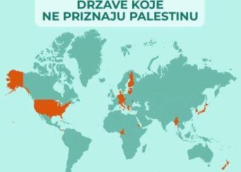 Koje zemlje u svijetu a koje u regionu priznaju Palestinu kao državu