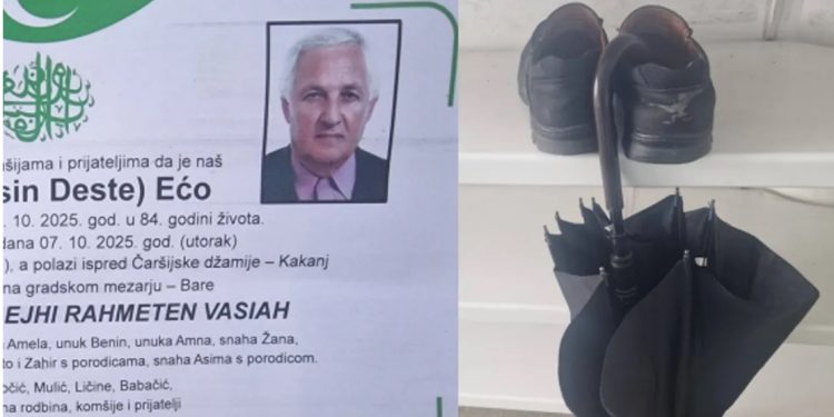 Hadžija Zejto Ećo preselio tokom jacija namaza: Cipele i kišobran ostale u džamiji