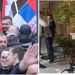 Na skupu protiv blokada u Novom Pazarz manji broj građana, uglavnom radnika državnih preduzeća