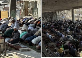 Džuma-namaz usred ruševina: Gaza moli među zgarištima