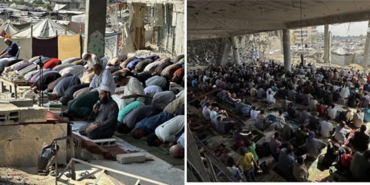 Džuma-namaz usred ruševina: Gaza moli među zgarištima