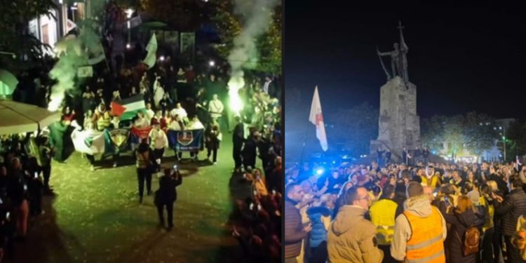 Koraci otpora: Novopazarski studenti stigli u Kraljevo, dočekani aplauzima velikog broja građana