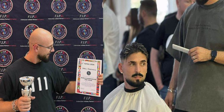 Zlatne makaze iz Sandžaka: Amel Srđanović svjetski prvak u berberstvu