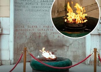 Vječna vatra Sarajeva – Plamen koji nije ugasio rat i opsada: Evo od kada je i šta simbolizuje