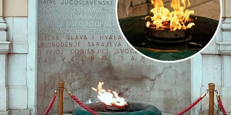 Vječna vatra Sarajeva – Plamen koji nije ugasio rat i opsada: Evo od kada je i šta simbolizuje
