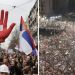Svi putevi vode u Novi Sad: Godinu dana od tragedije, studenti i građani ujedinjeni u tišini