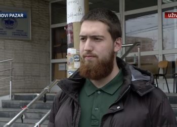 Kenan Škrijelj pješačio do Novog Sada, danas dobio rješenje o prestanku statusa studenta DUNP-a