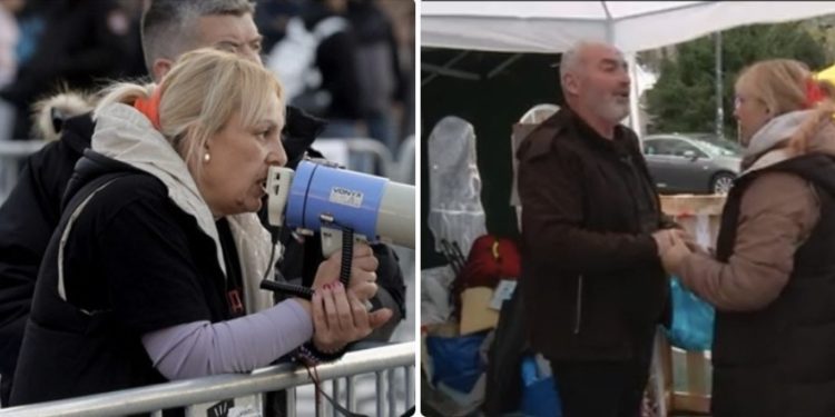 Sedmi dan štrajka glađu Dijane Hrke: Majka stradalog Stefana traži pravdu, podrška raste ispred Skupštine