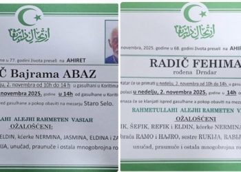 Preko 50 godina braka i osmoro djece Abaza i Fehime krasi njihov život koji se ugasio u jednom danu