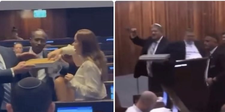 Ben Gvir – genocidni ministar dijeli slatkiše nakon što Kneset podržao zakon o smrtnoj kazni za Palestince VIDEO