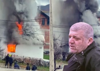 Tutin: Izgorjela porodična kuća Adema Derdemeza, sugrađani pokrenuli akciju za pomoć