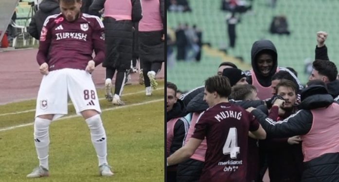 Golčina Adema Ljajića za ubjedljivu pobjedu Sarajeva u derbiju kola nad Željezničarom VIDEO