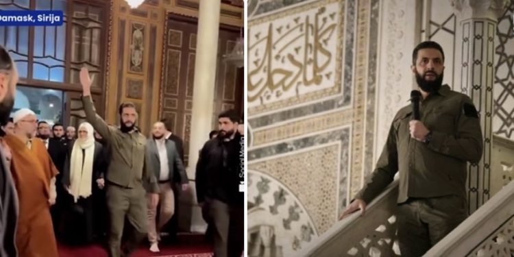 Sharaa, na godišnjicu pada Asada klanjao sabah namaz i poručio: Nova faza razvoja Sirije