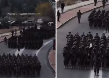 Vojska Sirije na godišnjicu pada Asadovog režima uzvikivali: Gaza, Gaza, Gaza dolazim po tebe