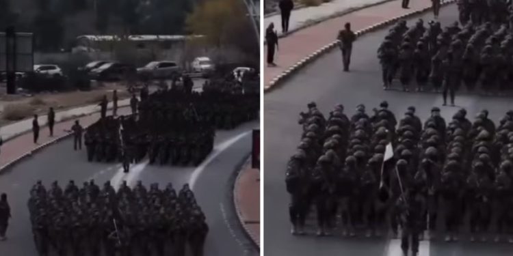 Vojska Sirije na godišnjicu pada Asadovog režima uzvikivali: Gaza, Gaza, Gaza dolazim po tebe