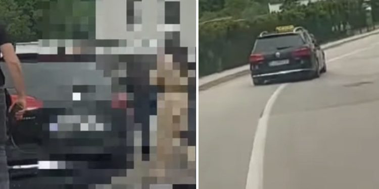 Šokantan snimak kruži društvenim mrežama: Iz taxia izlaze iz gepeka, kao da je kombi