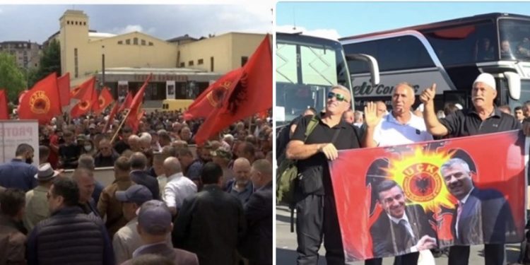 Skoplje: Protest podrške bivšim vođama OVK, veliki broj građana iz regiona