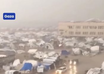 Jaka oluja nosila šatore u Gazi, teška humanitarna situacija nakon poplava VIDEO