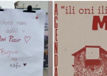 Pripreme za skup “ILI ONI ILI MI“ u Novom Pazaru: Besplatna kafa, doručak i osmjeh domaćina