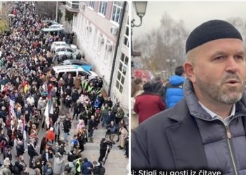 Muftija Demirović – Bošnjaci i Srbi mogu i moraju zajedno, studenti poručuju – Novi Pazar neda DUNP