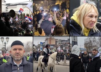 Završen Skup u Novom Pazaru: studenti poručili da će odbraniti DUNP a Vučić da je bilo besmisleno