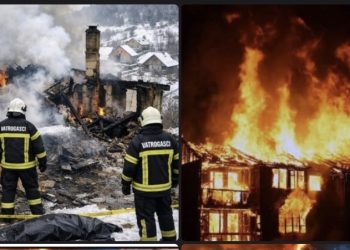 Požar u Raspoganču kod Sjenice: Jedna osoba stradala, kuća potpuno izgorela